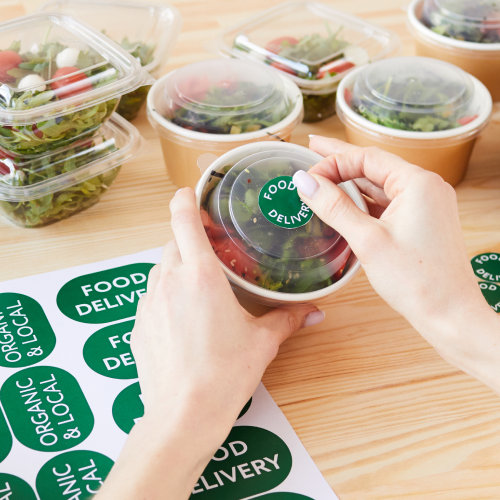 Custom Digital and Flexographic Product Labels